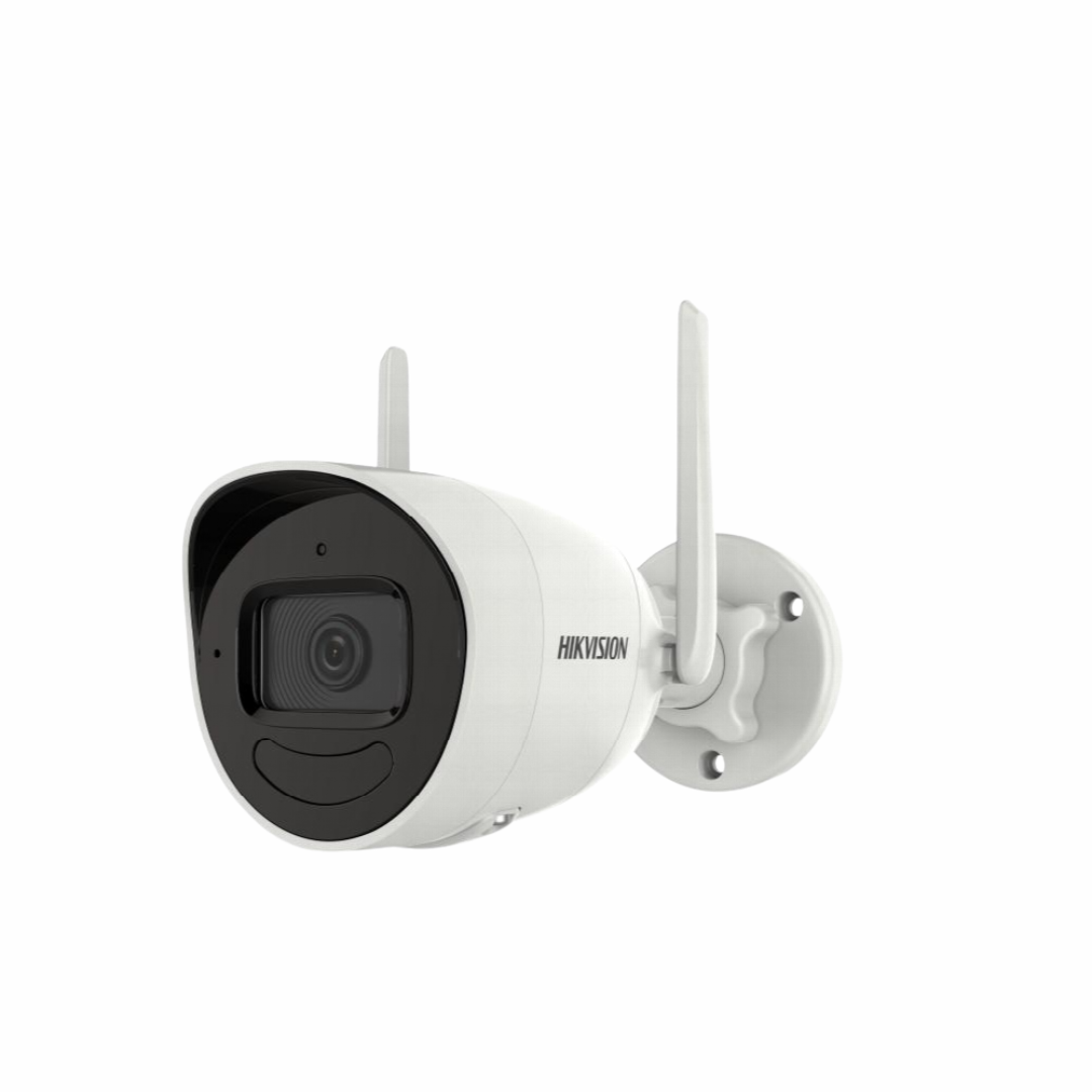 Hikvision 4 Mp Outdoor Audio Fixed Bullet Network Camera  Ds 2CV2041G2 IDW