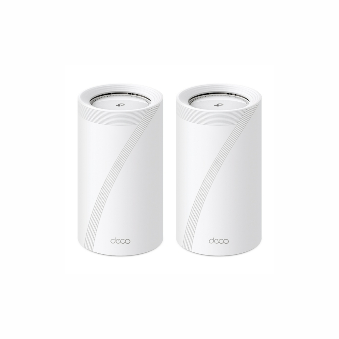 TP-Link BE19000 Whole Home Mesh Wi-Fi 7 System Deco BE85 - 2-pack
