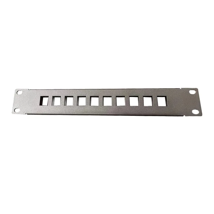 10/12-Port Blank Patch Panel