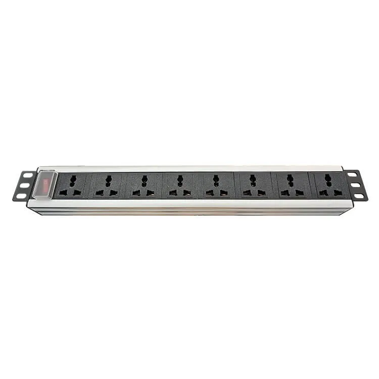1.5U 19” Power Distribution Unit, Universal Output 8 Way