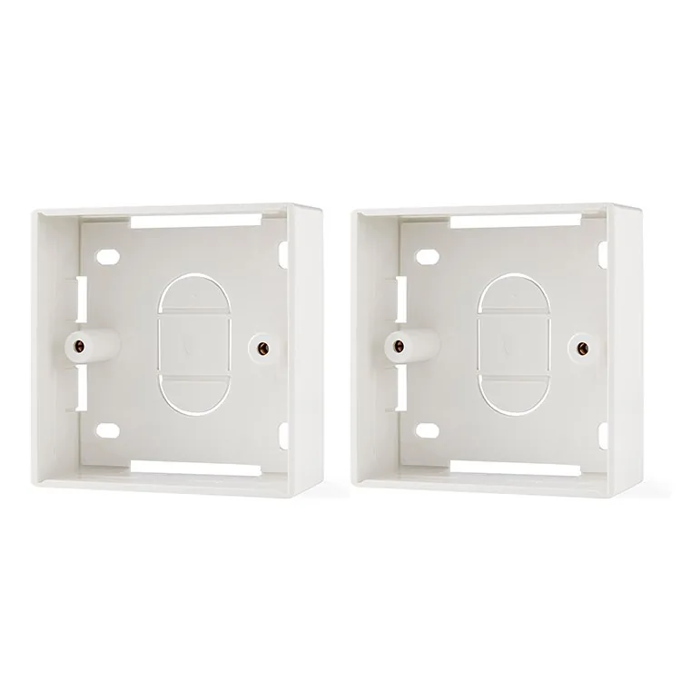 86*86 Type Faceplate Back Box