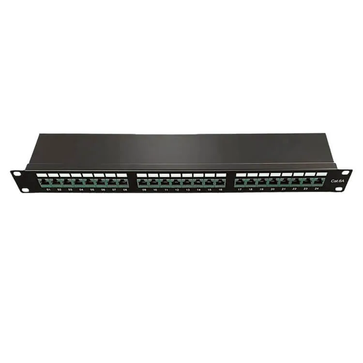 Cat6A SFTP 24-Port Patch Panel