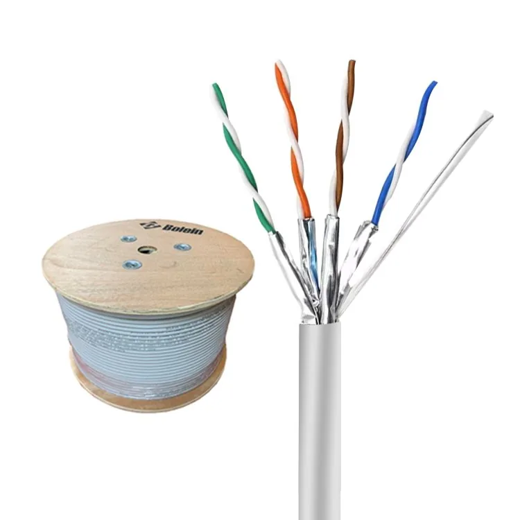 CAT6A U/FTP Lan Cable Indoor Grey, BC, Fluke Tested, LSZH