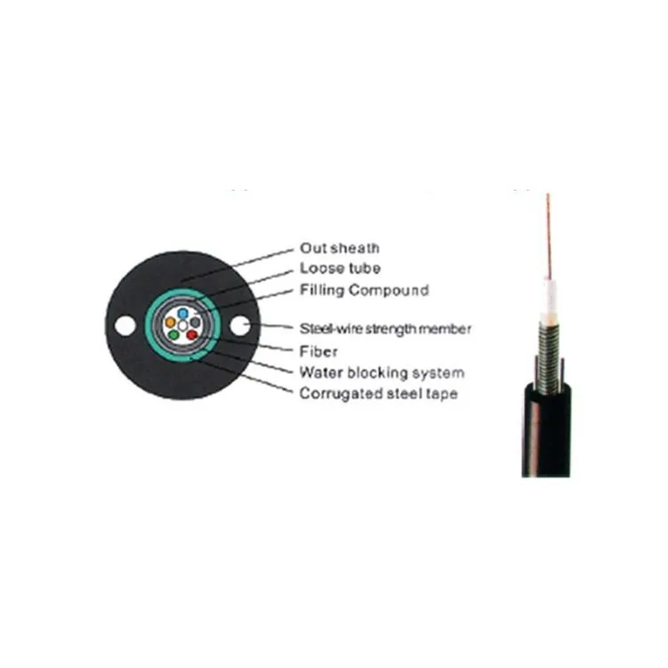 Fiber Optic Cable Multi Loose Tube (GYXTW)