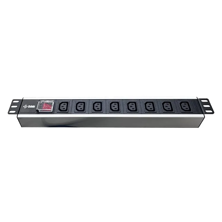 1.5U 19” Power Distribution Unit, IEC C13 Output 8 Way