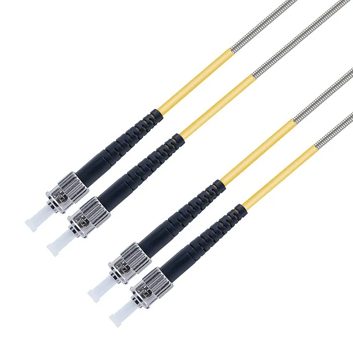 ST/UPC-ST/UPC 9/125 OS2 Fiber Optic Patch Cord