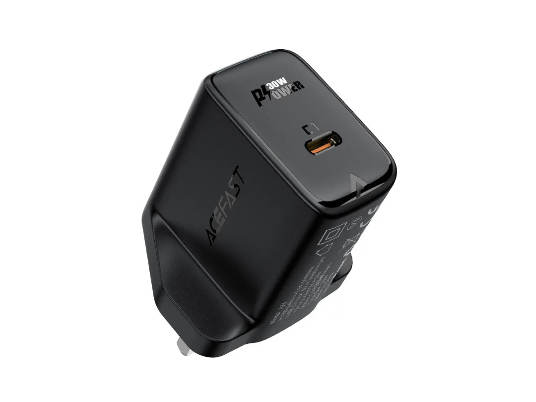 Acefast Fast Charge Wall Charger A24 GaN PD30W (1xUSB-C) UK