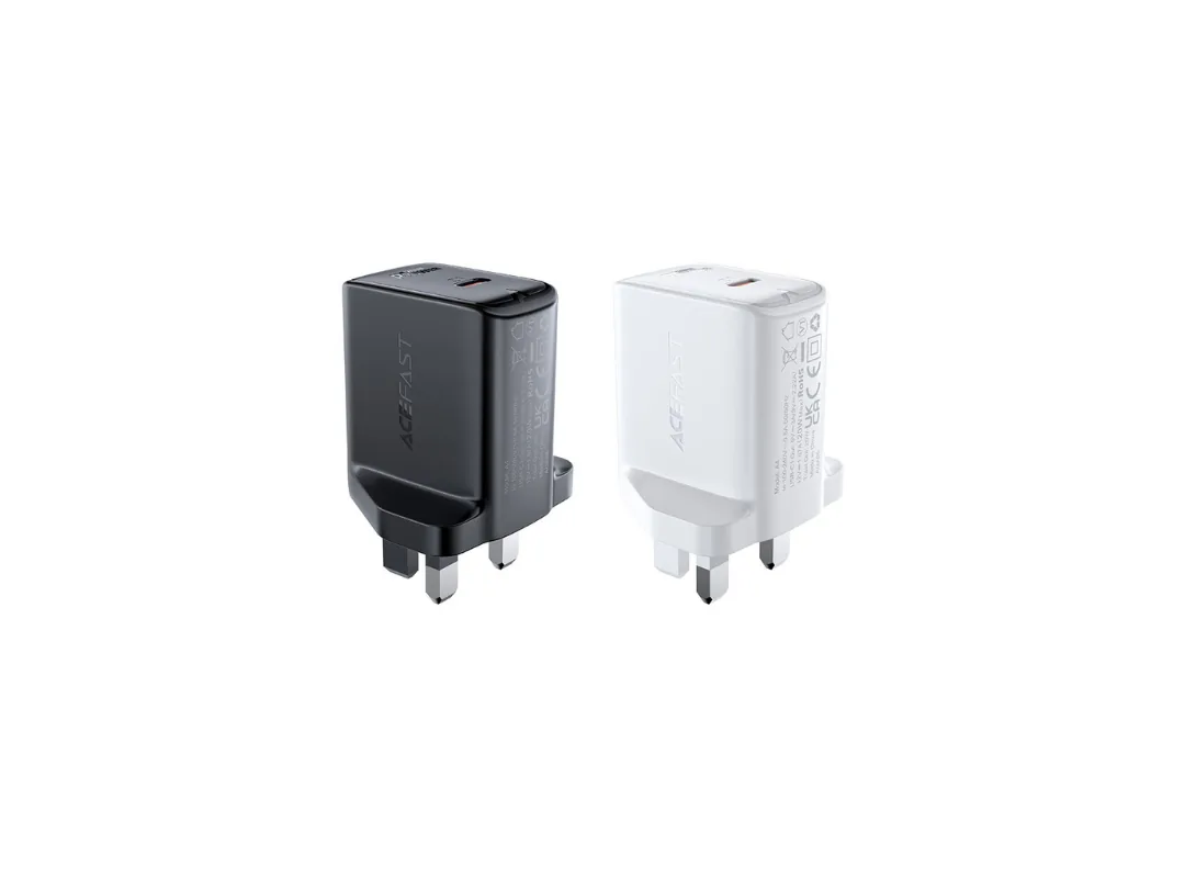 Acefast Fast Charge Wall Charger A4 PD3.0 20W (1xUSB-C) UK