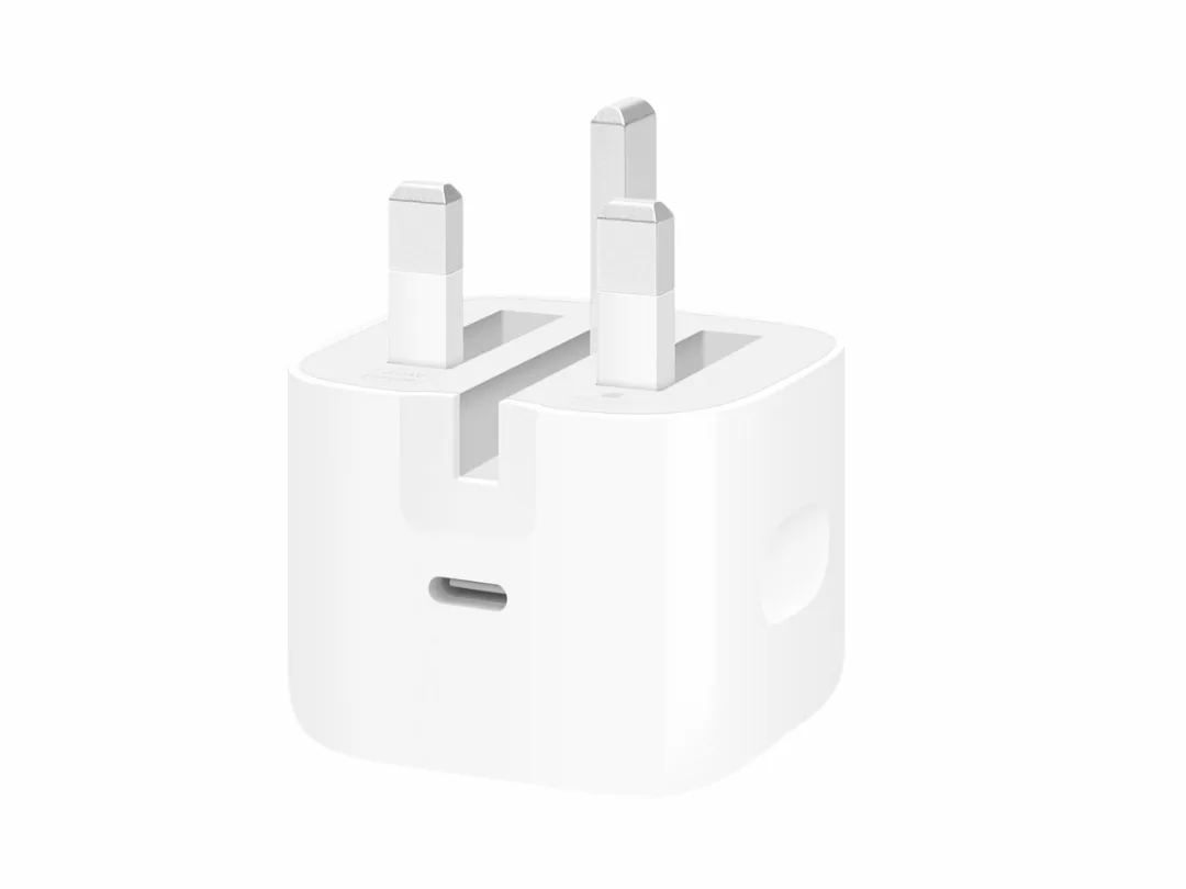 Apple 40W USB-C 3-Pin Dynamic Power Charger Adapter with 60W Max (Original iPhone Charger) - For Apple iPhone, iPad, MacBook, Apple Watch, AirPods & Accessories - MGTV4B/A