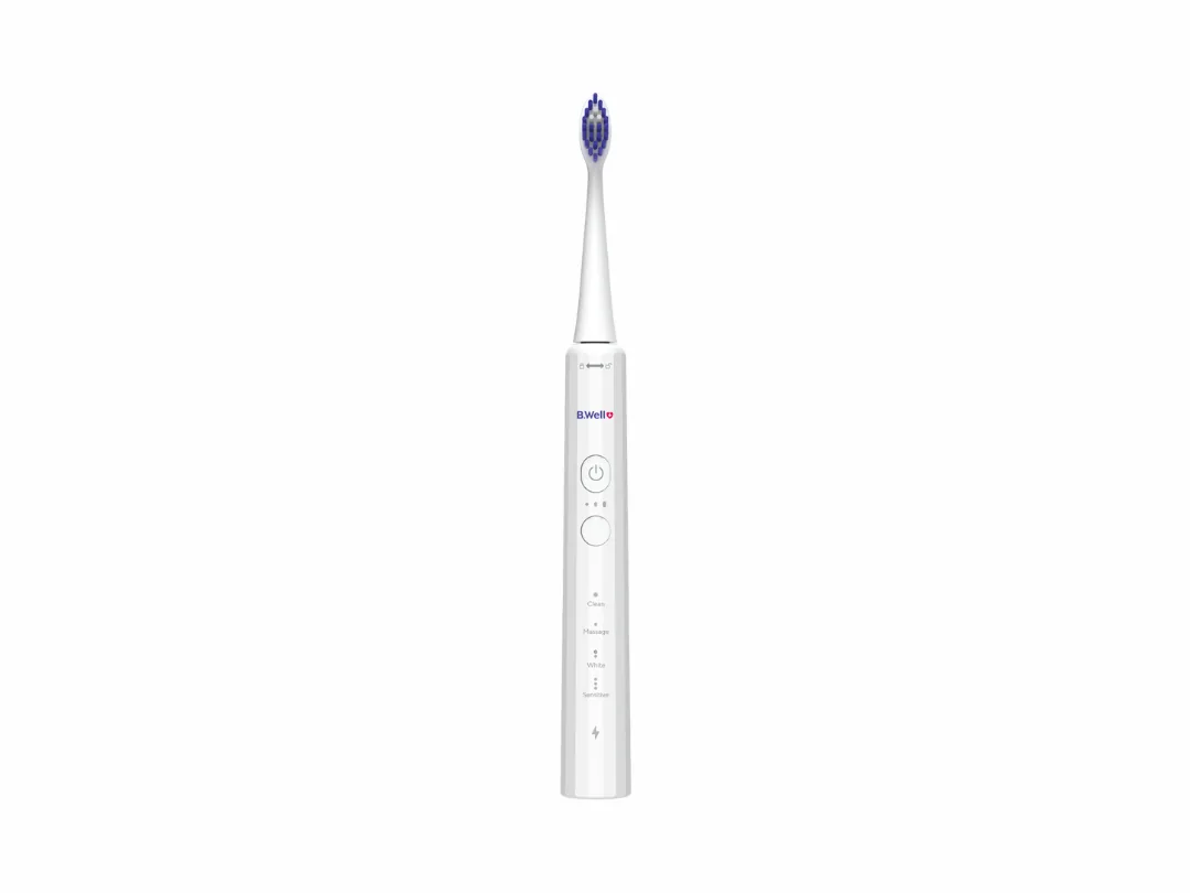 B.Well MED 870 Electric sonic toothbrush, 120 days without recharging, 12 operation modes, 2 brush heads, USB cable, handbag, without adapter - 2 Year Warranty