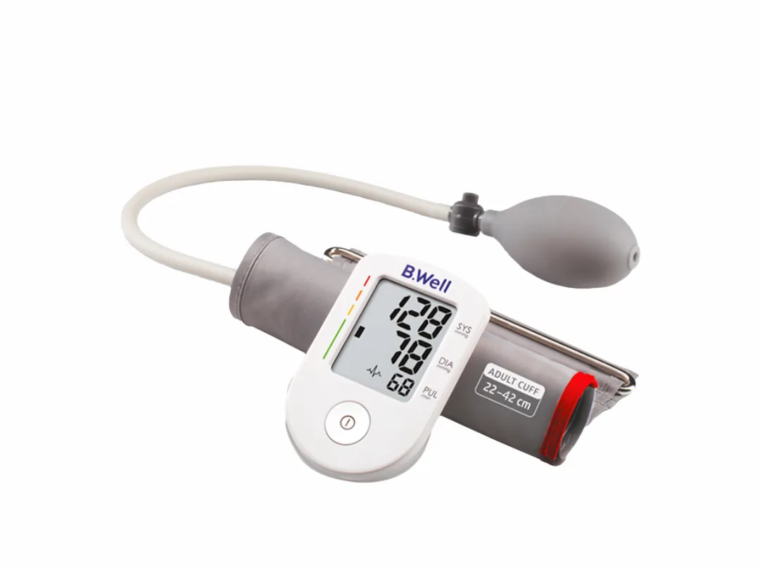 B.Well PRO 30 Blood Pressure Monitor, M-size cuff (22-32cm), Semi-automatic, storage bag - 3 Year Warranty