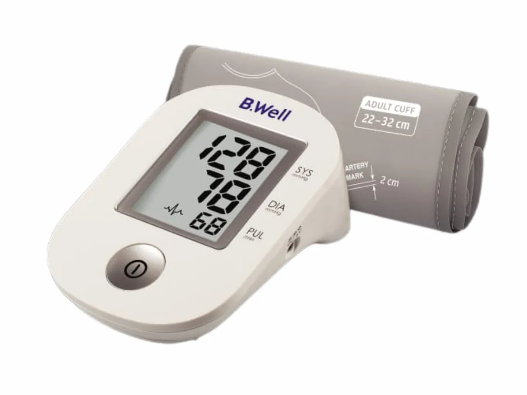 B.Well PRO 33 - Blood Pressure Monitor, M-size cuff (22-32 cm), With storage bag - 3 Year Warranty