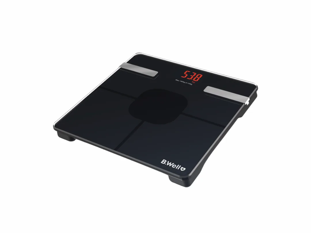 B.Well TH 168BT Bluetooth Body Fat Smart Weighing Scale (Weight, BMI, Body Fat Mass, Visceral fat, Water percentage, Muscle percentage, Bone mass etc..)