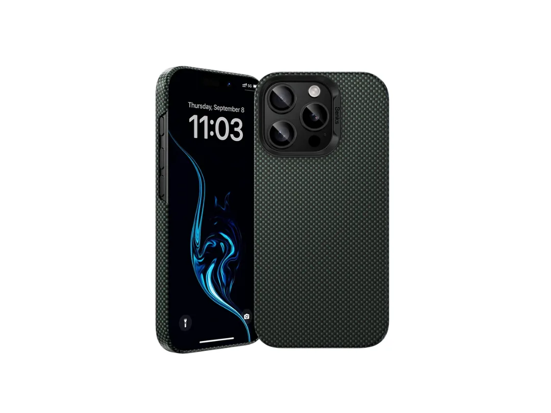 Benks ArmorTint Case built with Kevlar® for iPhone 16 Pro/ Pro Max Gold