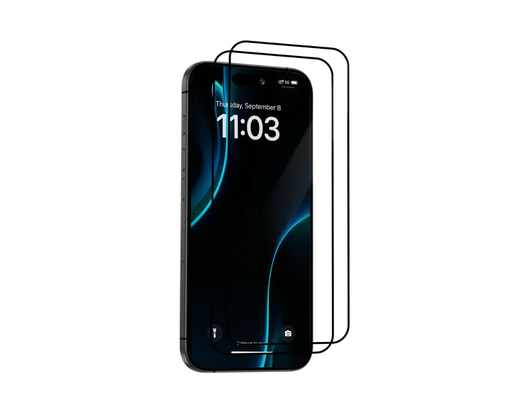 Benks iPhone 17 Pro Max Clear Ultra Shield HD Screen Protector 0.3mm - Black