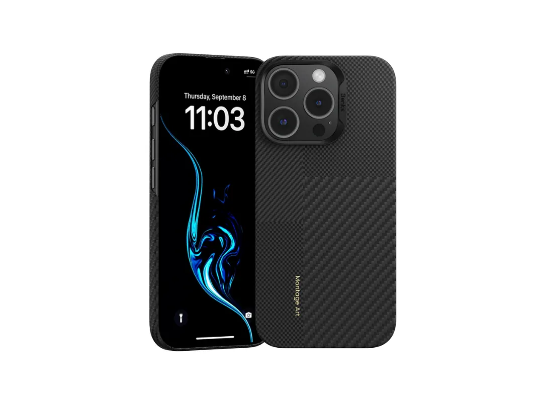 Benks Montage ArmorAir Case built with Kevlar® for iPhone 16 Pro/ 16 Pro Max