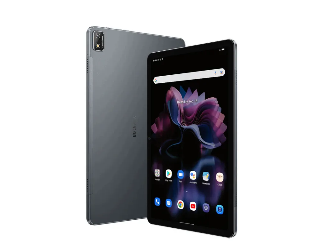 Blackview Tab 16, 8GB+256GB, 4G, 10.95-inch, 2K FHD+ Display Unisoc, Android Tablet PC with Pen, T616 - Meteorite Gray