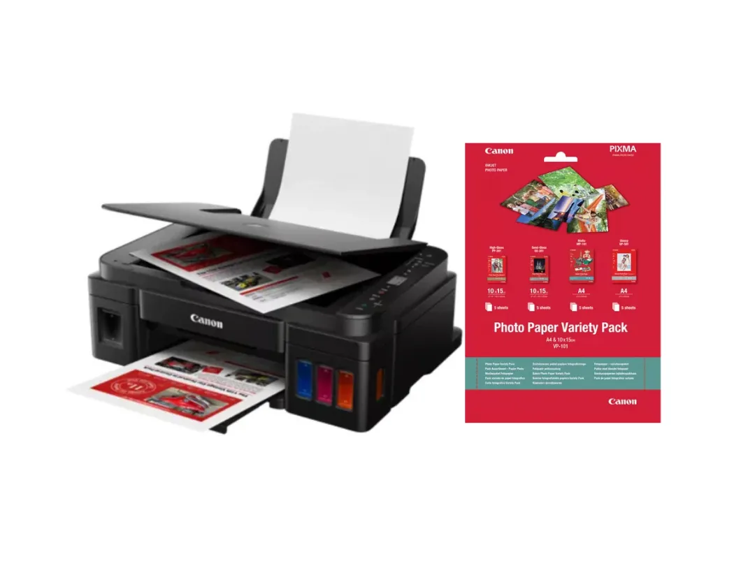 Canon Pixma G-3410 Ink Tank Printer, Black