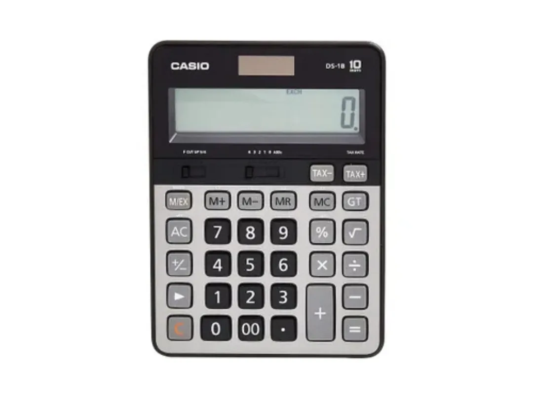 Casio Practical Desktop Calculator DS-1B-W-DP