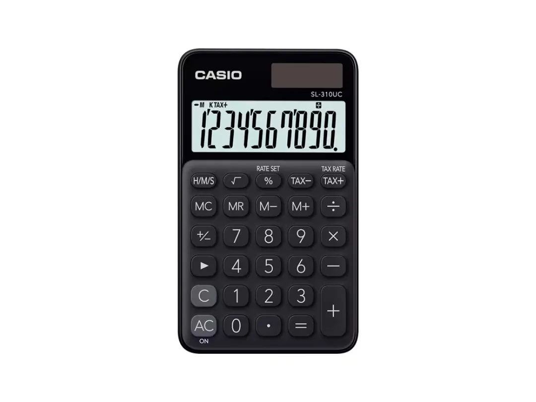 Casio SL-310UC-BK-N-DC Digital Calculator