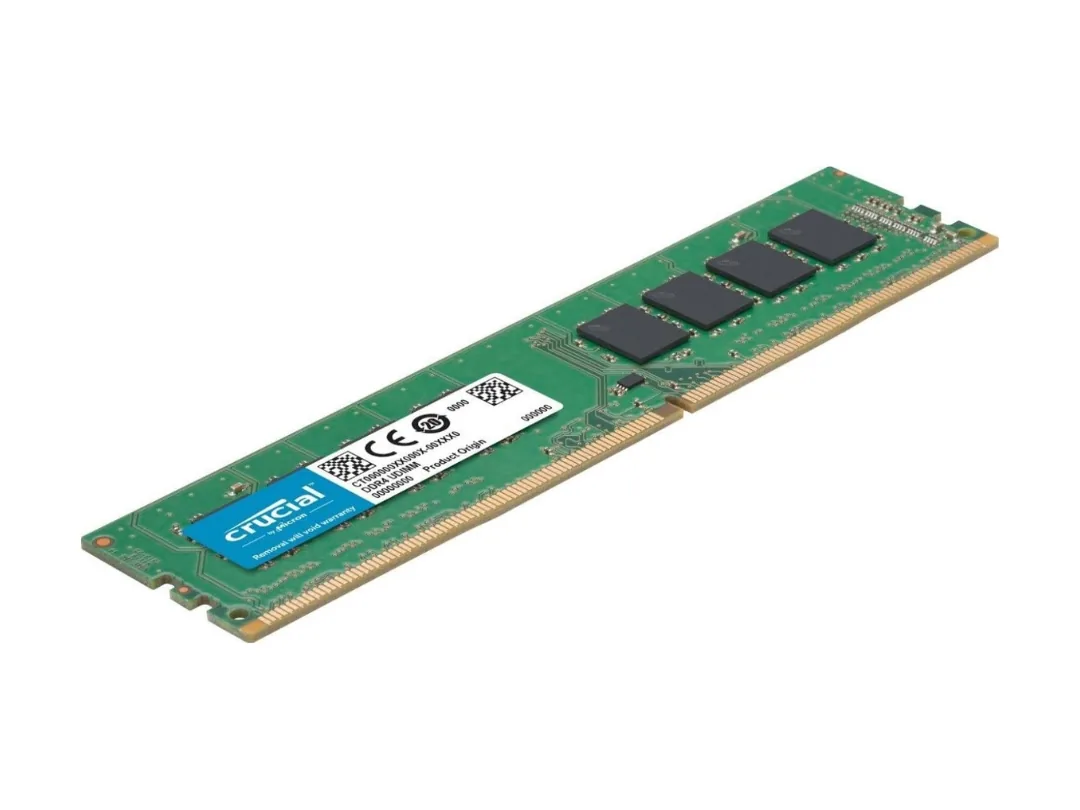 Crucial 8GB DDR4-3200 UDIMM Desktop RAM (PC4-25600) – 3200MHz, CL22, 1.2V – CB8GU3200