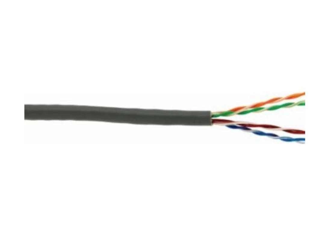 D-link Cat6 23AWG UTP Solid Cable, 305 Meter Roll, PVC UL94V-0 Jack Material, 4 Pairs Unshielded Twisted Pair, PE Central Cross Separator | NCB-C6UGRYR-305