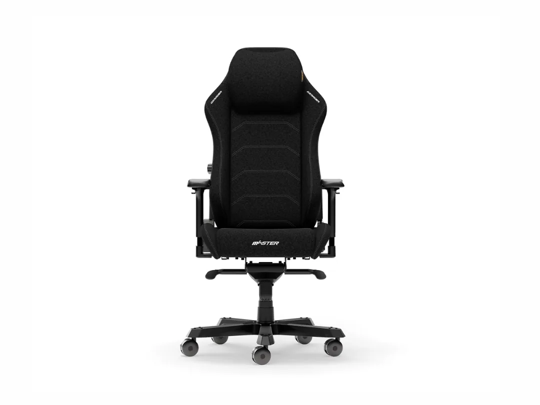 DXRacer MASTER Series XL Gaming & Office Chair, XL Size, Fabric Upholstery, 4D Ergonomic Lumbar & Arm Support, Modular Quick-Release Mesh Seat Frame, Black | GC/XLMF23FBE/N