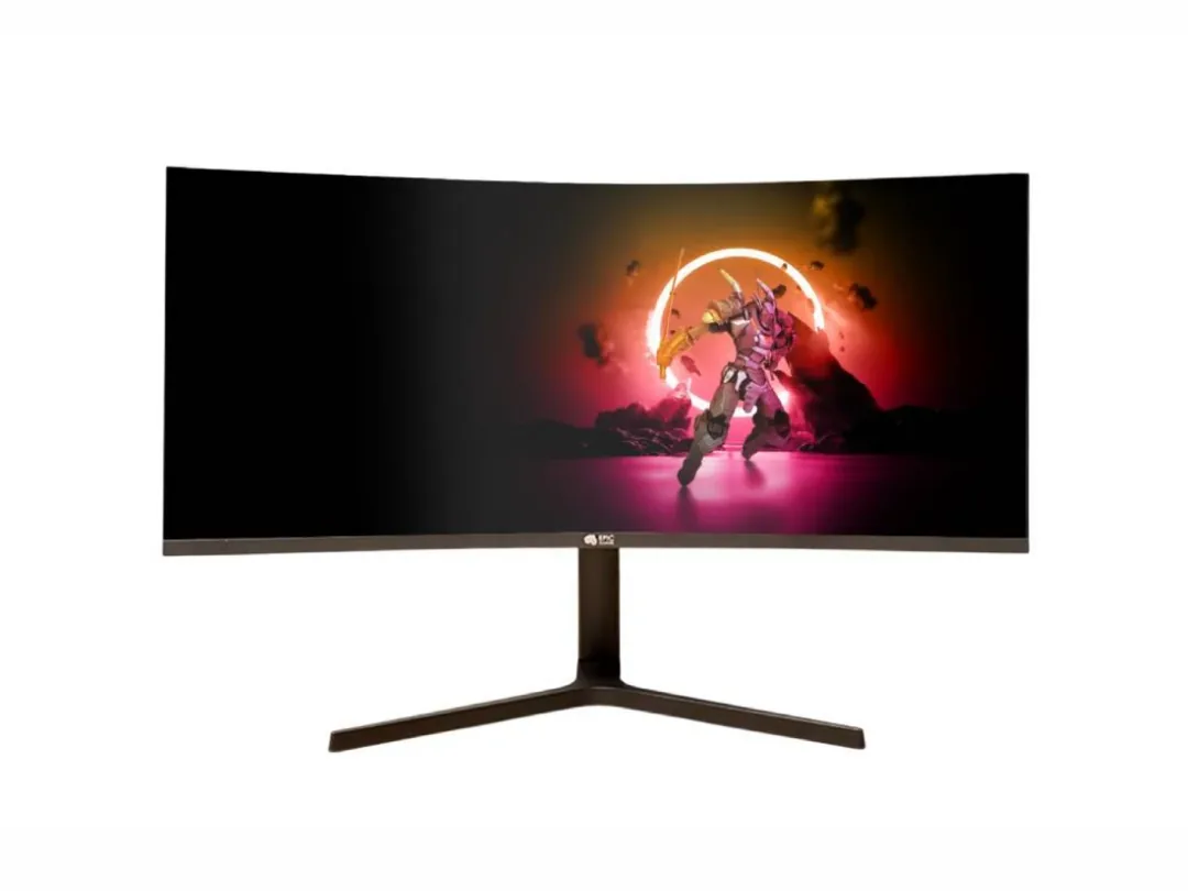 Epic Gamers 34" Titan Curved RGB ultrawide Gaming Monitor - Black - 34" Curved VA display, 165Hz VA WQHD (3440x1440p) Resolution, 165Hz Refresh Rate, 1ms Response Time, HDMI and DisplayPort