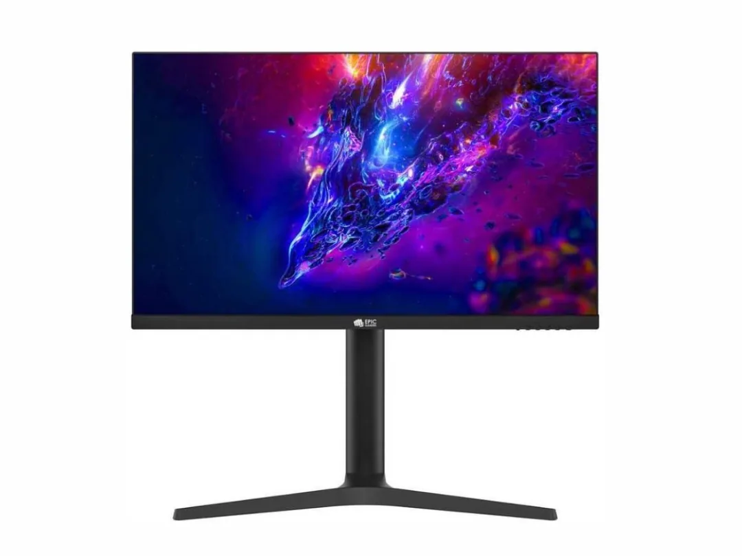 Epic Gamers  27" 180Hz Vortex  IPS Gaming Monitor - Black - 27" Fast IPS Frameless Display, WQHD (2560 x 1440) Resolution, 180Hz Refresh Rate, 1ms Response Time, HDMI and DisplayPort