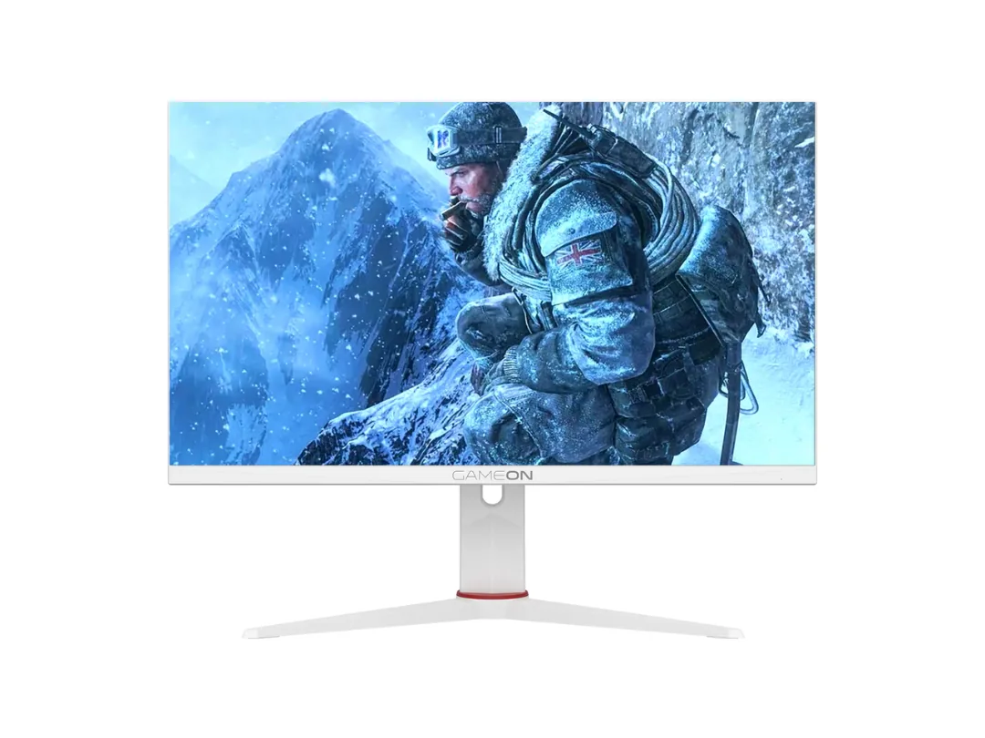 GAMEON Artic Pro Series 24" FHD Gaming Monitor, 360Hz Refresh Rate, 0.5ms MPRT, HDMI 2.1, Fast IPS Panel (PS5 Compatible) GOA24FHD360IPS - White