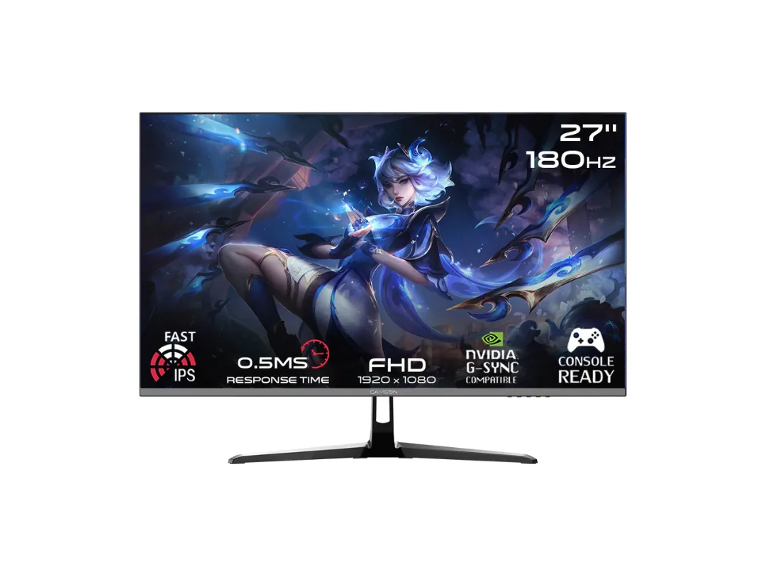 GAMEON 27"" FHD, 180Hz, 0.5ms Fast IPS Gaming Monitor (Support PS5) GOPS27180IPS