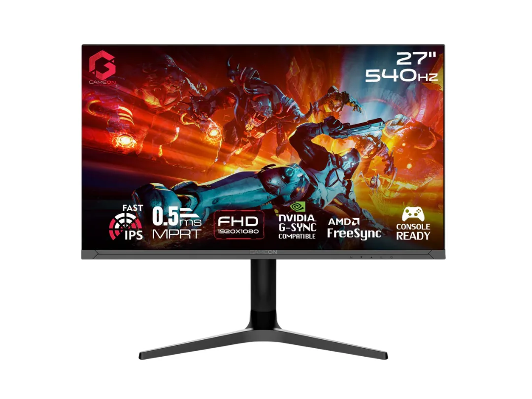 GAMEON GOTX27FHD540IPS Titan Pro 27" FHD 540Hz IPS Gaming Monitor (PS5 Support) – Black | Qatar