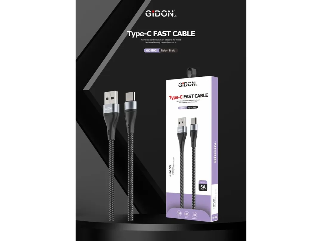 Gidon USB Type A to Type C Cable - GD502