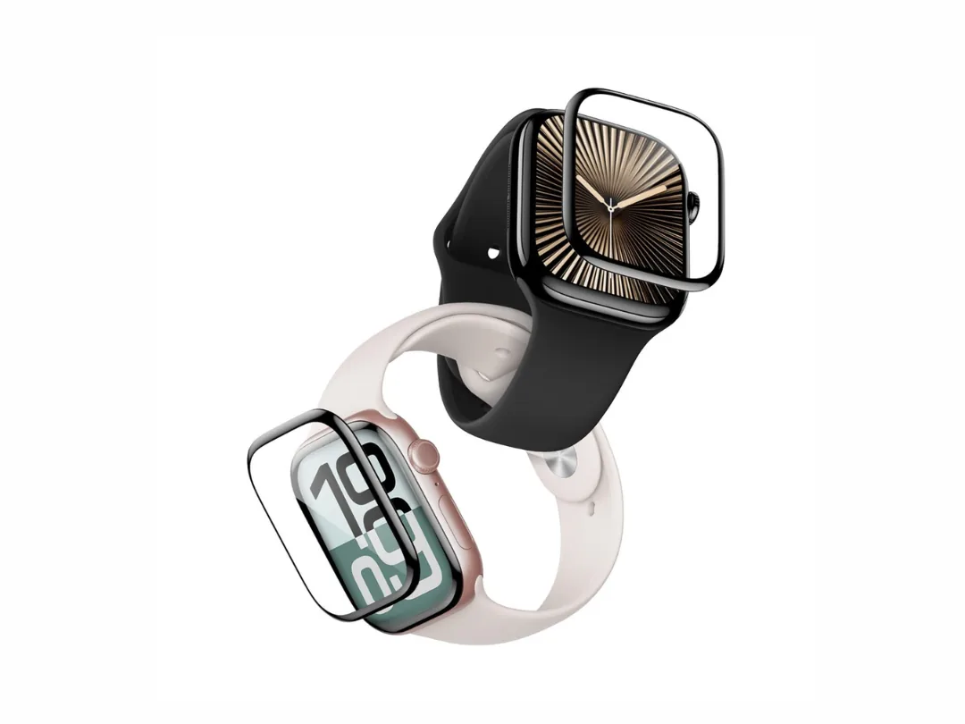 Green Lion Apple Watch Series 10 42mm 3D Screen Protector - Clear - (GN3DSCPR42CL)