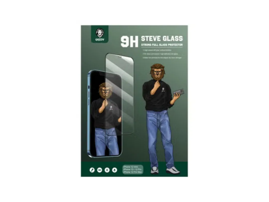 Green Lion 9H Steve iPhone 11 Pro Max Glass Strong Full Screen Protector