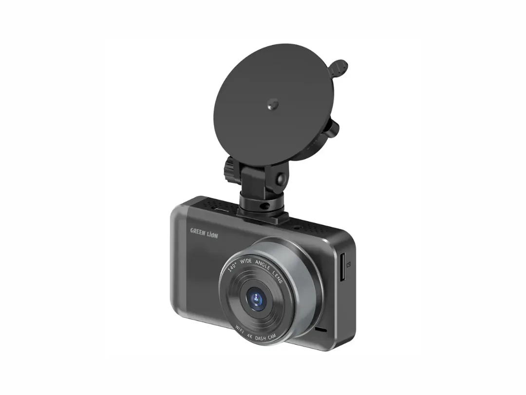 Green Lion Car Dash Cam Pro Front and Rear Camera- Black (GNDACAM14PBK)