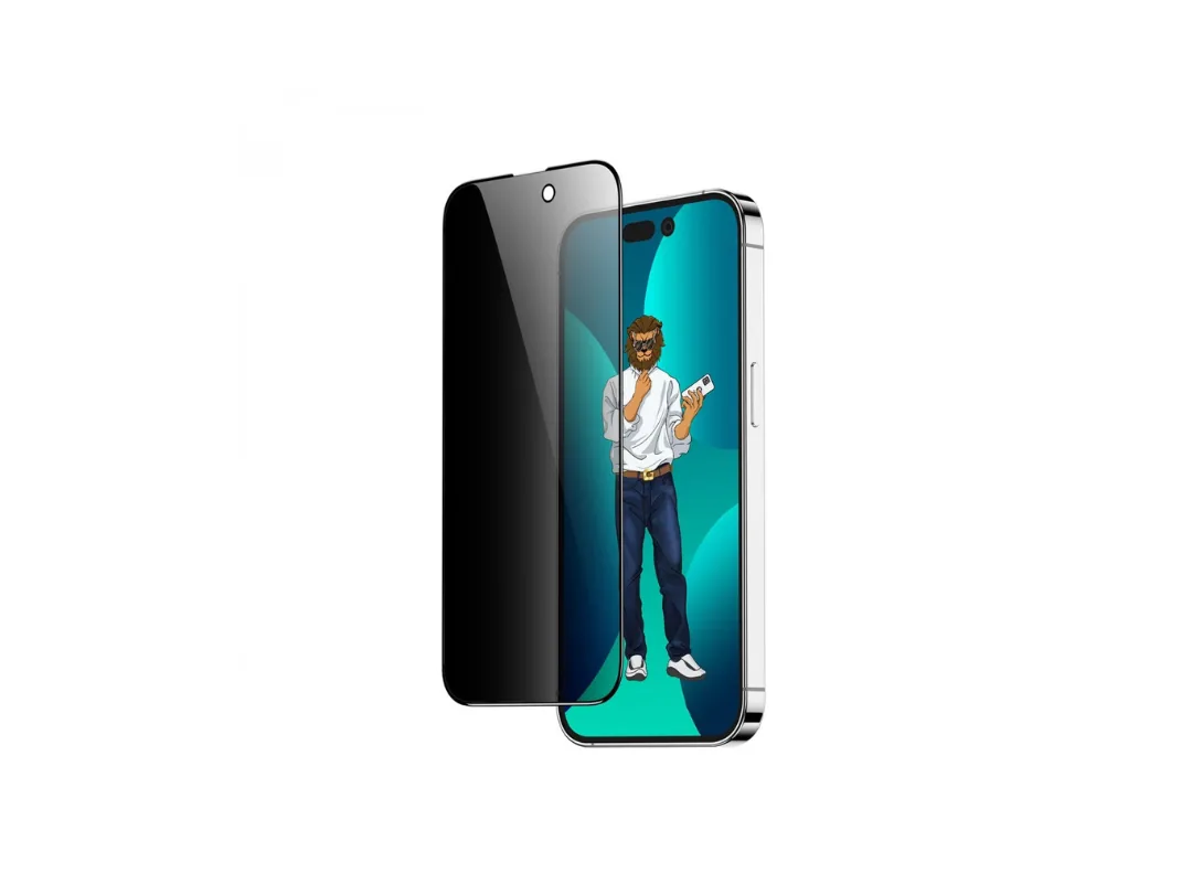 Green Lion Iphone 11 Pro Max 9H Steve Privacy Full Glass Screen  Protector