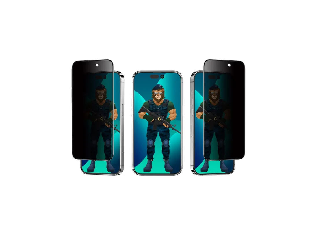 Green Lion iPhone 13 Pro Max/14 Plus 3D PET Privacy Glass Screen Protector