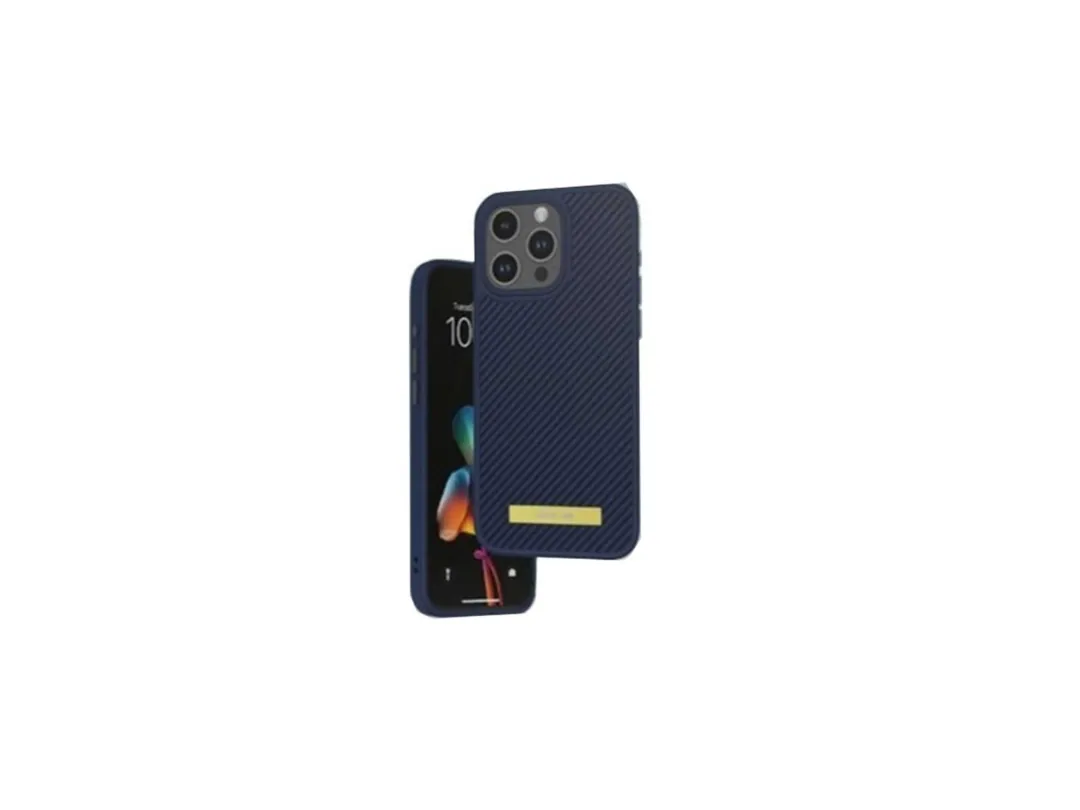 Green Lion iPhone 15Pro Carbon Magsafe Metal Plate - Blue