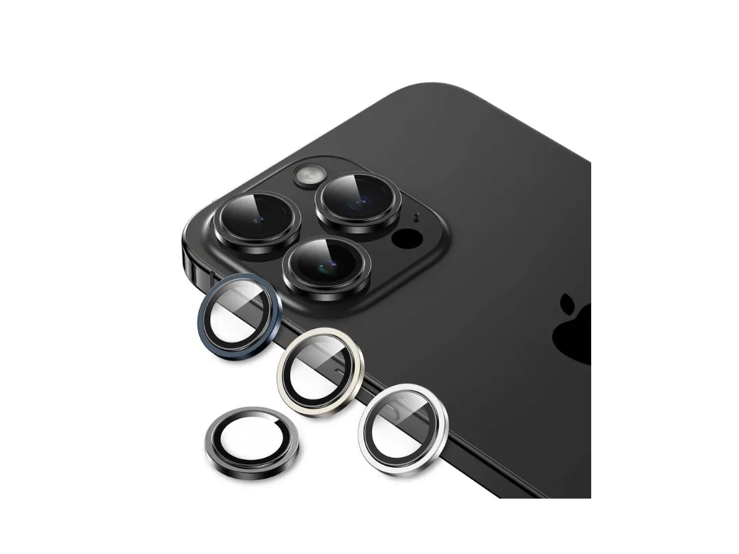 Green Lion iPhone 15 Pro / iPhone 15 Pro Max  HD Plus Camera Lens - Black
