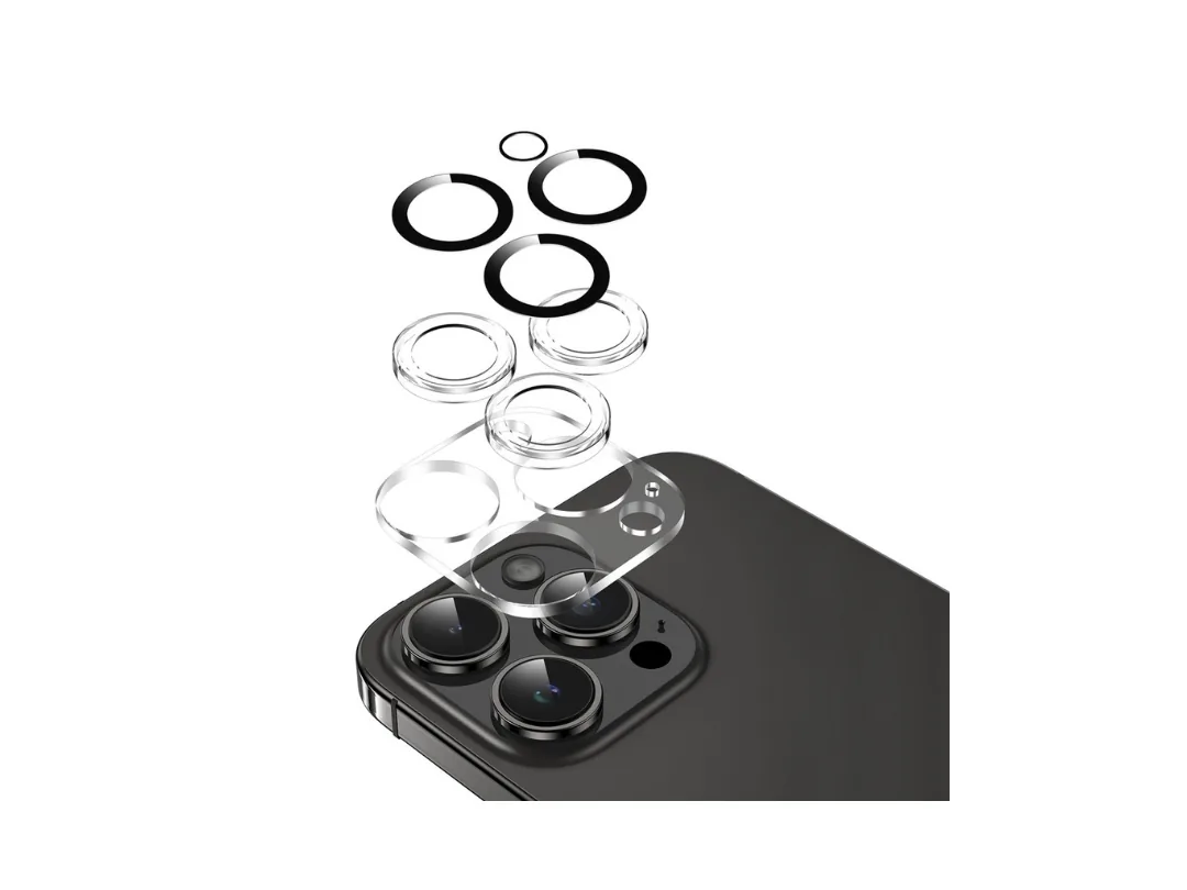 Green Lion iPhone15 Pro / ProMax Transparent Camera Protective Lens