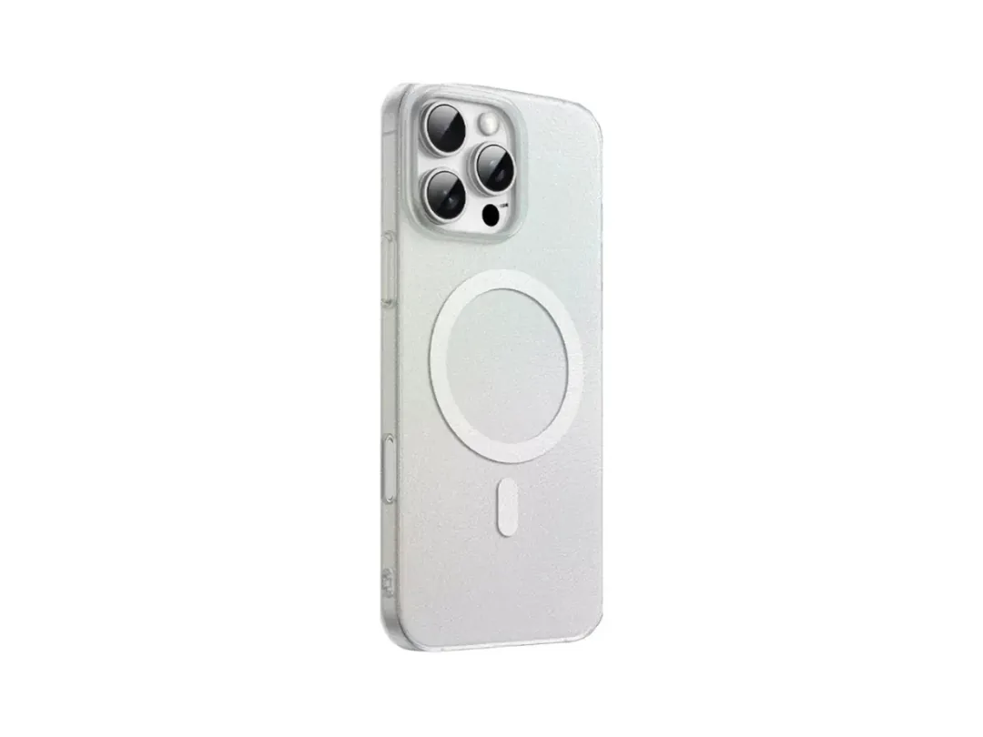 Green Lion iPhone 16 Pro Max Matte Luxe MagSafe Case - White