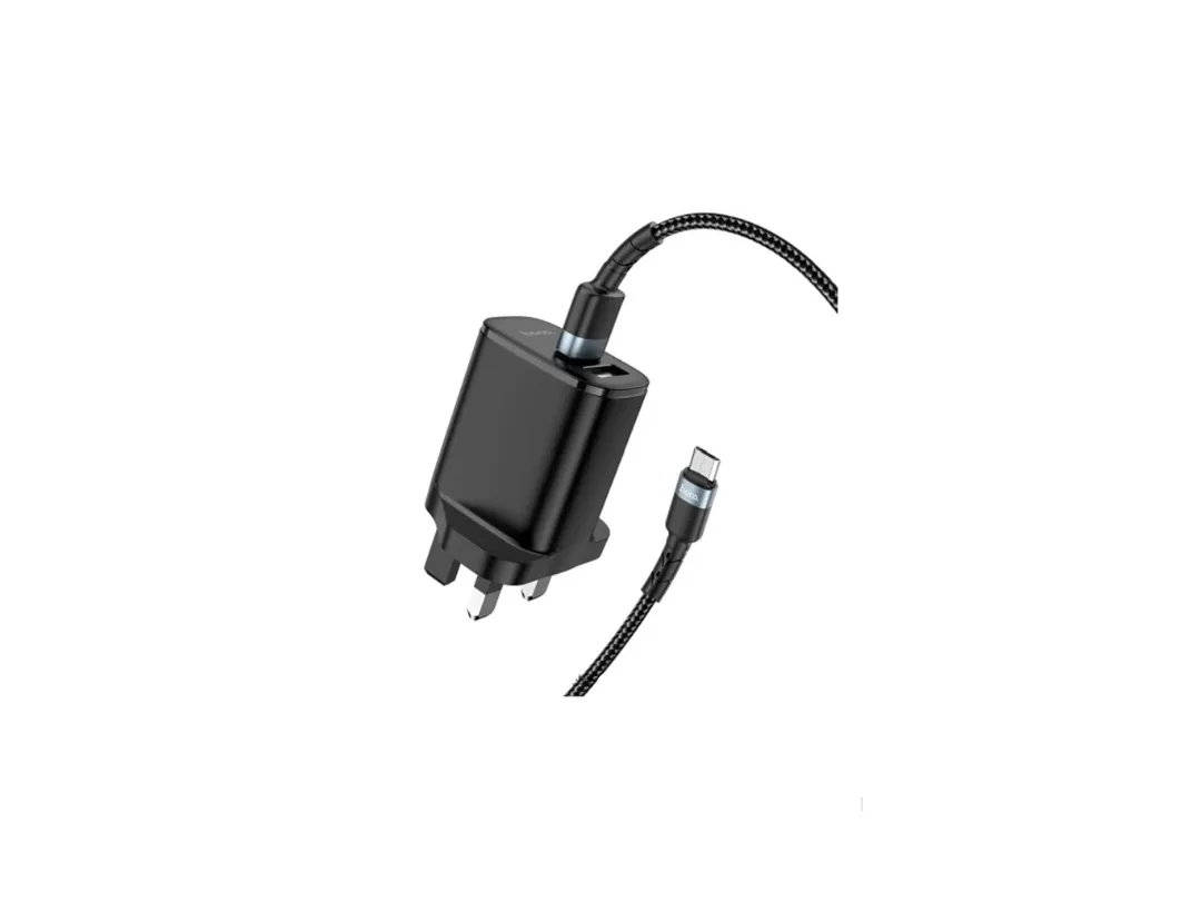 Hoco DC16 Dual Usb-A Port Charge With Micro Cable