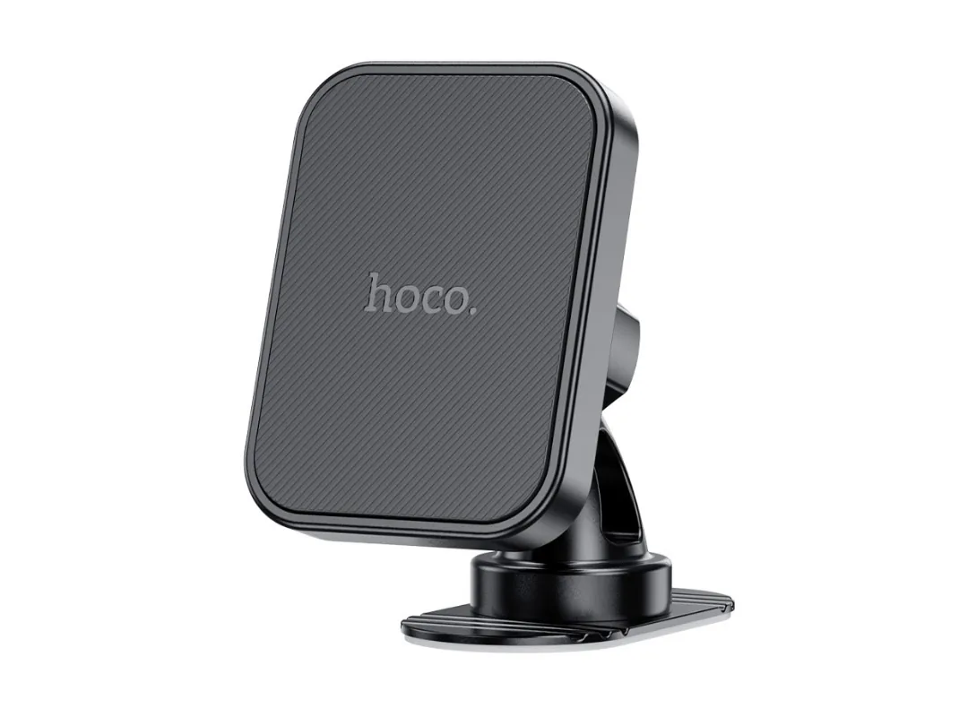 Hoco Car Holder H33 Cheetah for Dashboard - Black | 360-Degree Rotating Mount for Smartphones