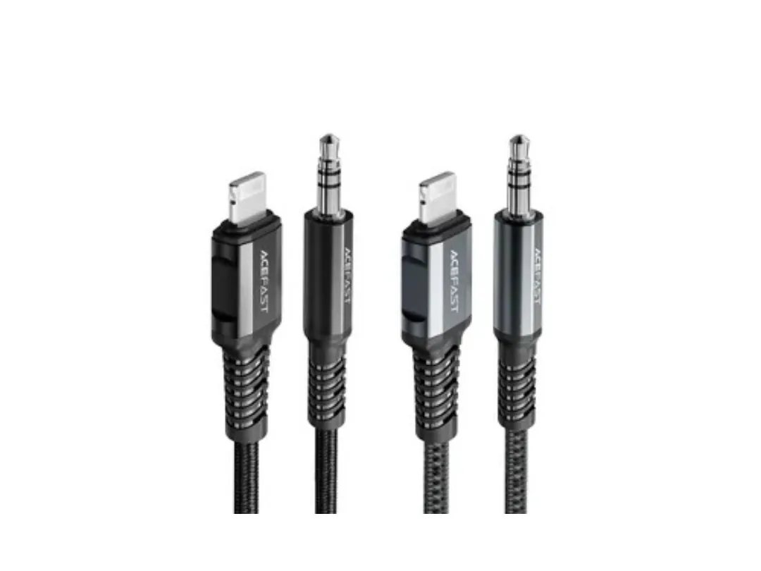 Hoco DC16 Dual Port USB-A Charging Plug with USB-A to USB-C Cable. 2.4A. Black