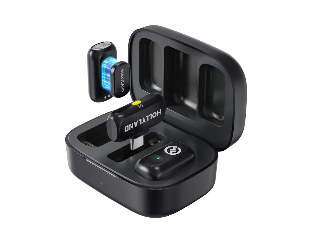Hollyland LARK A1 Wireless Microphone - USB-C - Up to 54 Hours Battery Life