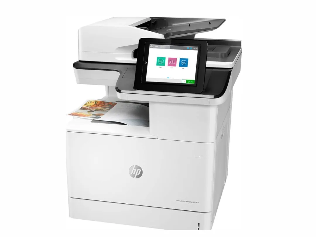 HP Color LaserJet Enterprise MFP All in One Duplex Printer M776dn - A3 / Functions Print, Copy & Scan, Hi-Speed USB 2.0, Gigabit Ethernet Network, Up to 1200 x 1200 dpi, Up to 46ppm Black and Colour, Laser Printer | T3U55A