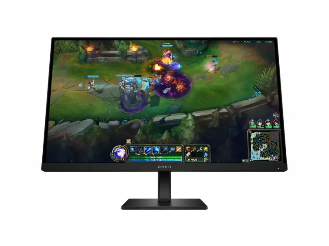HP Omen 27″ Gaming Monitor, Flat FHD , IPS Panel, HDR, FreeSync Premium, 165 Hz, 1 ms - AV4K1AS