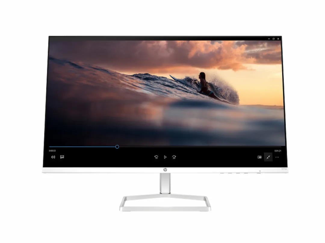 HP Series 5 27″ Monitor 527SA, Flat FHD, IPS Panel, Built-in Speakers, 75 Hz, 5 ms - 94F48AS