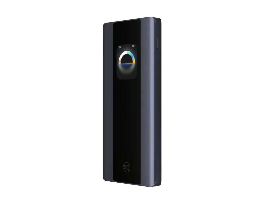 i Brovi 5G Mobile WiFi Pro 5 E6888-982 Mobile Wireless Pocket Wi-Fi Hotspot router , OLED Touchscreen Upload 3.6Gbps, Download 500Mbps Upload Wi-Fi 6 Plus with 7000mAh Battery